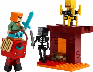 Lego The Nether Lava Battle